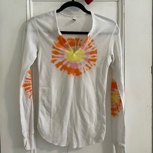 American Apparel | Tie Dye Long-Sleeve Shirt